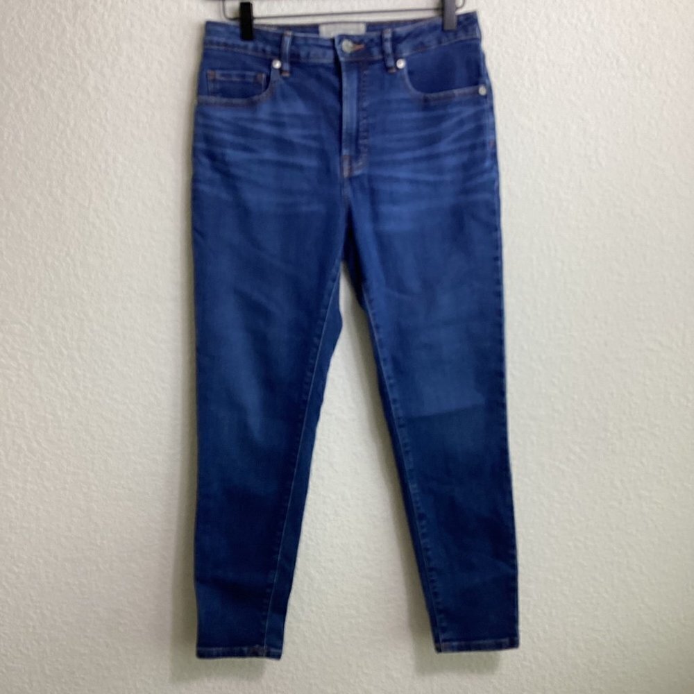 Everlane The Curvy High-Rise Crop Jeans Size 28 Blue - Picture 3 of 7